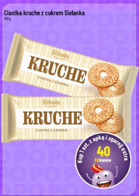 Ciastka kruche z cukrem K-classic stąd takie dobre! promocja w POLOmarket