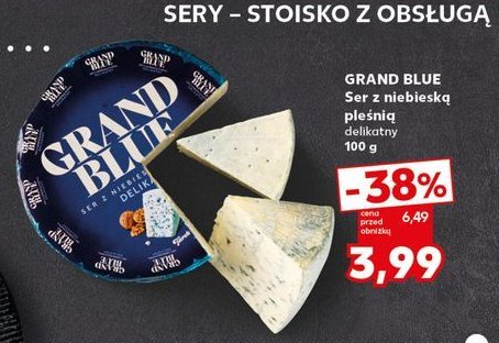 Ser grand blue delikatny Turek naturek Turek 123 promocja w Kaufland