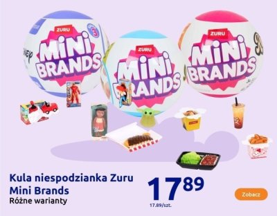 Kula niespodzianka Zuru Mini Brands promocja w Action