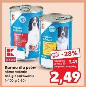 Karma dla kota z kurczakiem K-classic promocja w Kaufland