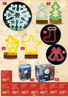 LED Neon renifer w ramce orąz bez promocja w Selgros