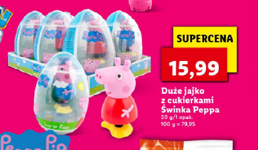 Jajko z niespodziank膮 peppa pig promocja