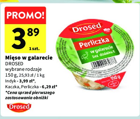 Perliczka w galarecie Drosed promocja