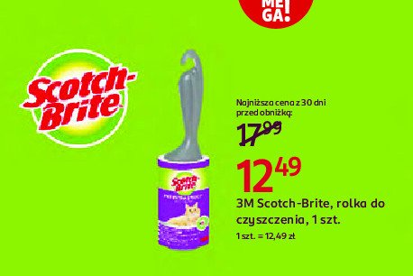 Rolka czyszcząca Scotch-brite promocja w Rossmann