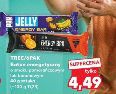 Baton energetyczny o smaku pomarańczowym  promocja w Kaufland