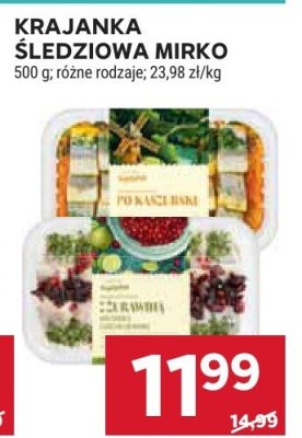 Krajanka śledziowa Mirko promocja w Stokrotka