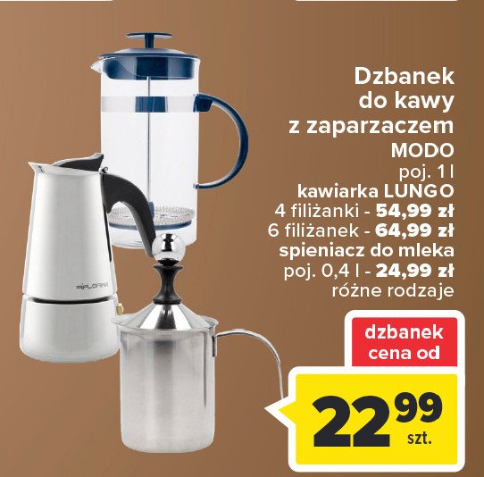 Spieniacz do mleka 400 ml Florentyna promocja