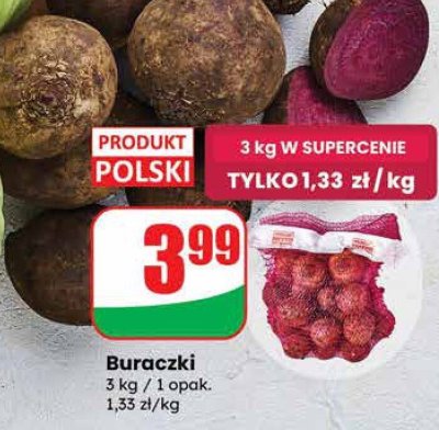 Buraczki promocja w Dino
