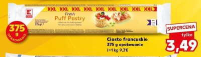 Ciasto francuskie Puff Pastry promocja w Kaufland