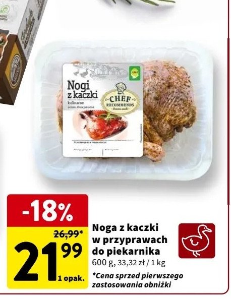 Nogi z kaczki w przyprawach Ami promocja