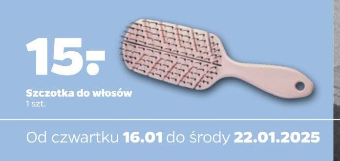 Szczotka do włosów promocja