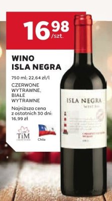 Wino Isla Negra promocja w Stokrotka