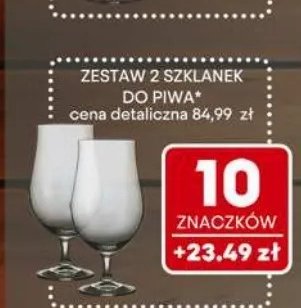 Szklanki do piwa Masterchef promocja w Intermarche