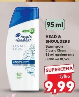 Szampon do włosów classic clean Head&shoulders promocja