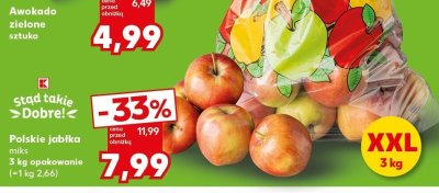 Jabłka promocja w Kaufland