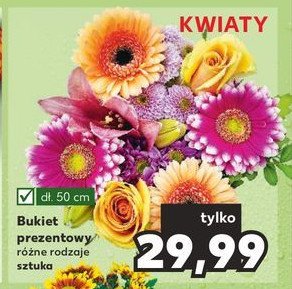 Bukiet na prezent 50 cm promocja