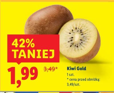 Kiwi Gold 1 szt. promocja w Lidl