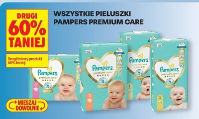 Pieluszki Pampers Premium Care promocja w Biedronka