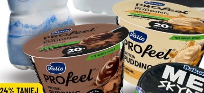 Pudding proteinowy karmel Valio promocja w POLOmarket