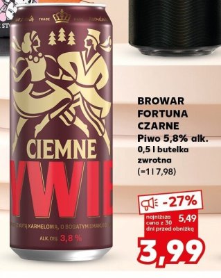 Piwo promocja w Kaufland
