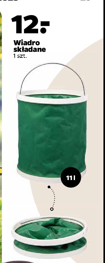 Wiadro składane promocja