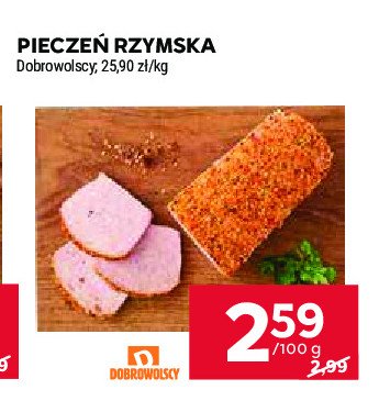 Pieczeń rzymska Dobrowolscy promocja