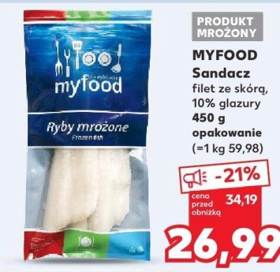 Sandacz, filet ze skórą promocja w Kaufland