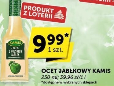 Ocet jabłkowy Kamis promocja w Euro Sklep