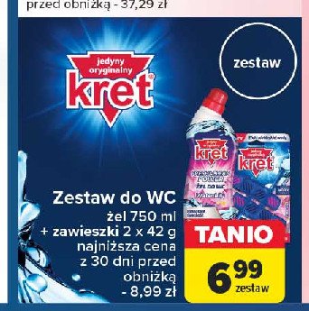 Żel do wc waterlily Kret promocja