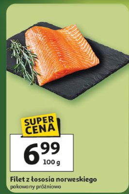 Filet z łososia norweskiego Auchan promocja