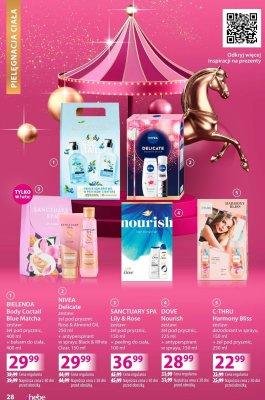 Zestaw kosmetyczny SANCTUARY SPA Lily & Rose promocja w Hebe