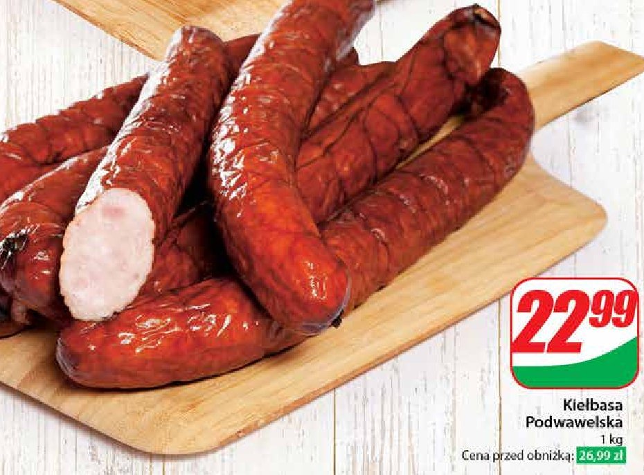 Kiełbasa podwawelska Agro rydzyna promocja