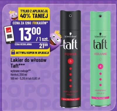 Lakier do włosów promocja w POLOmarket