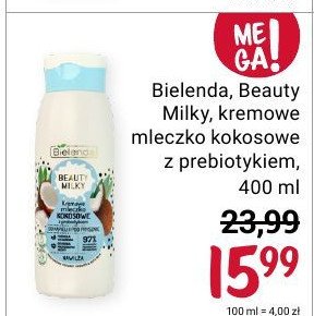 Mleczko kokosowe do ciała Bielenda beauty milk promocja