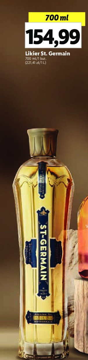 Likier ST-GERMAIN promocja