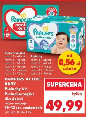 Pieluchy dla dzieci różne rodzaje promocja w Kaufland