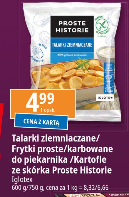 Frytki proste Iglotex promocja w Leclerc