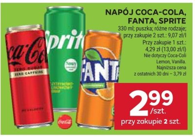 Cola promocja w Stokrotka