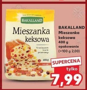 Mieszanka keksowa Bakalland promocja