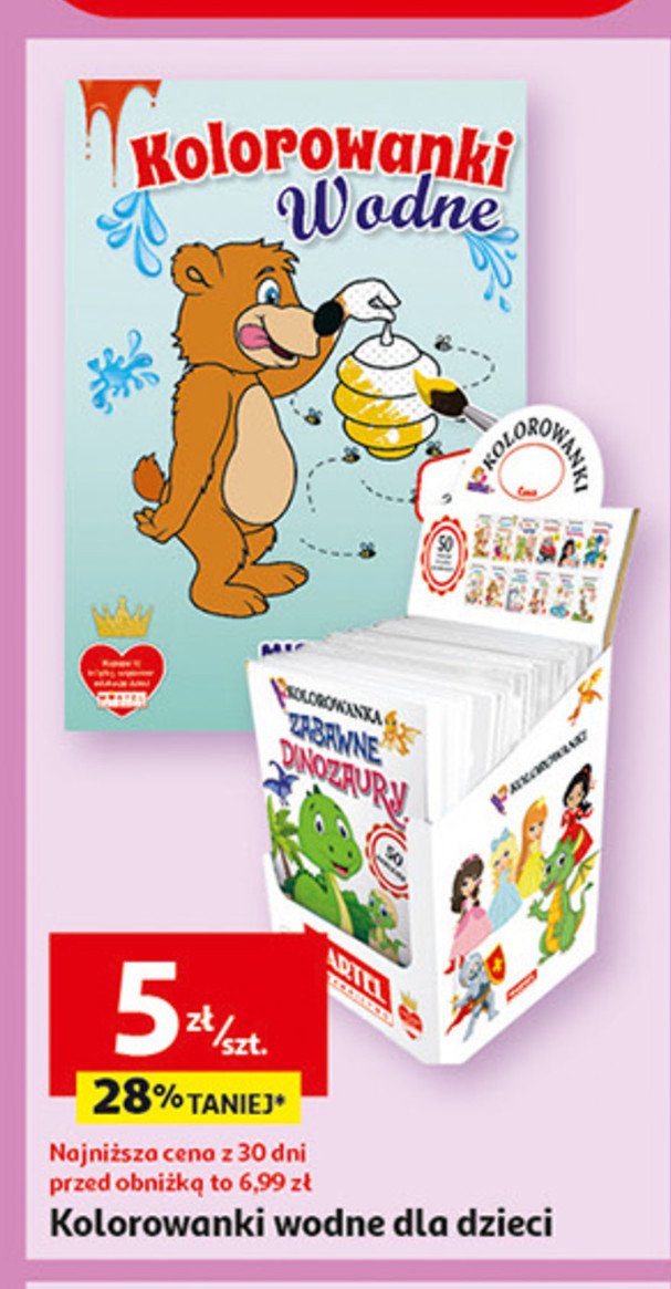Kolorowanka zabawne dinozaury promocja