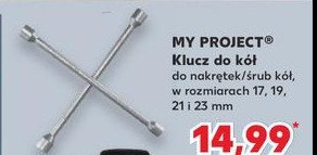 Klucz do kół K-classic myproject promocja w Kaufland