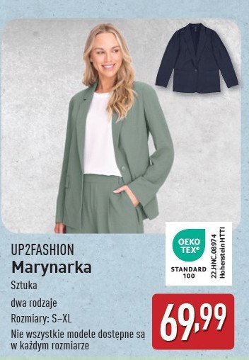 Marynarka damska s-xl Up2fashion promocja w Aldi