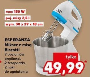 Mikser biscotti Esperanza promocja