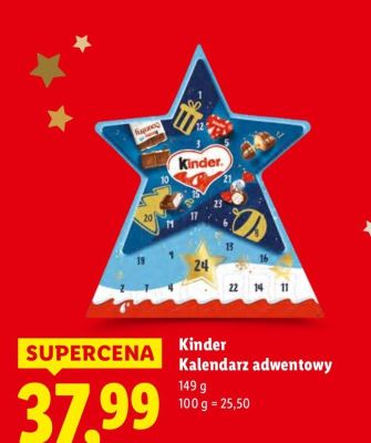 Kalendarz adwentowy promocja w Lidl