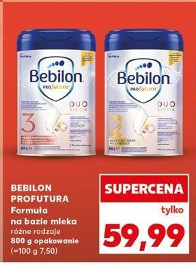 Mleko 2 Bebilon profutura duo biotik promocja