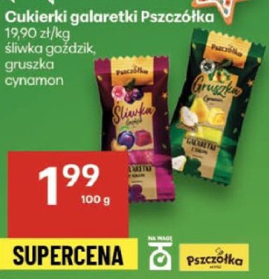 Cukierki galaretki Pszczółka promocja w Delikatesy Centrum