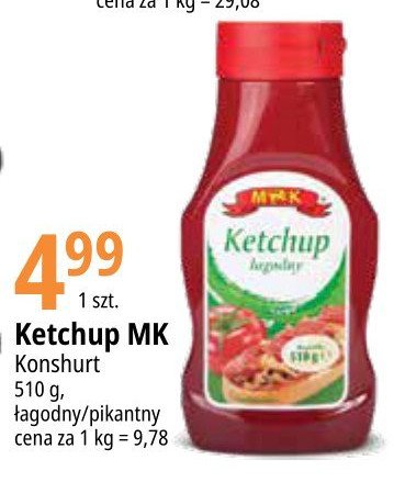Ketchup 艂agodny M&k promocja