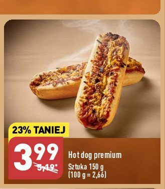 Hot-dog premium promocja