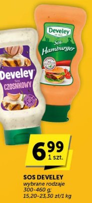 Sos Develey hamburgerowy promocja w ABC