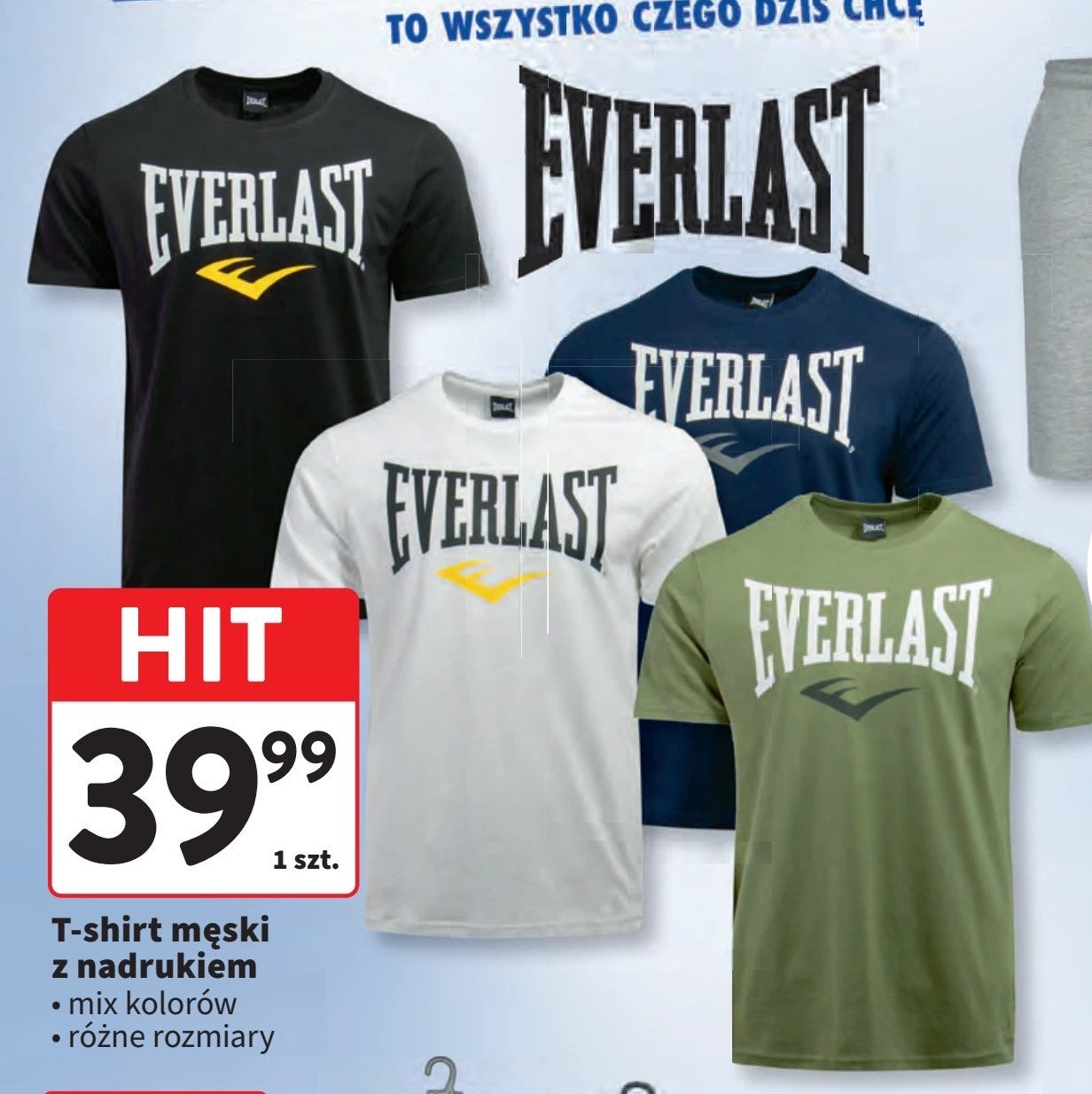 T-shirt meski Everlast promocja